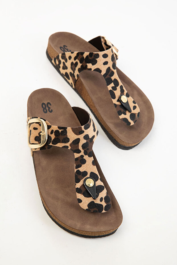Papuci de damă Leopard 20478 - 5