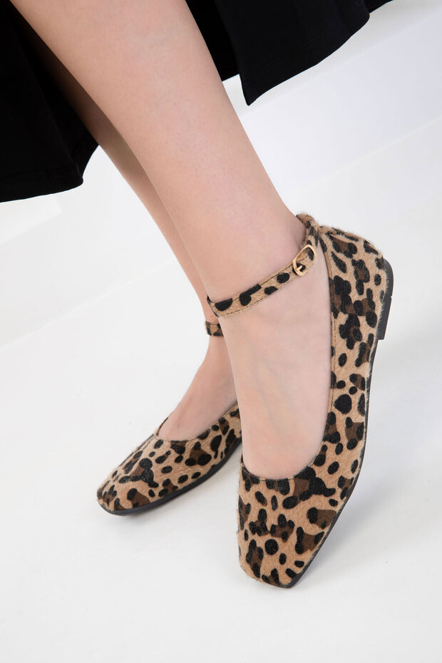 18890 leopárd női balerinák - 5