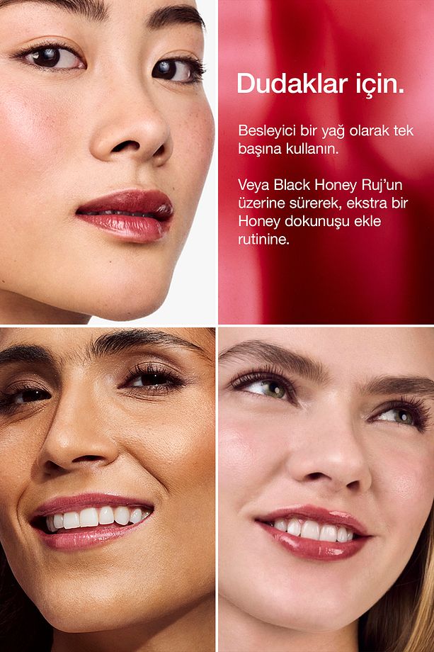 Pop™ Lip & Cheek Oil - Renklendirici Yanak ve Dudak Yağı – Renk: Black Honey 7ml | Parlak Bitiş - 8