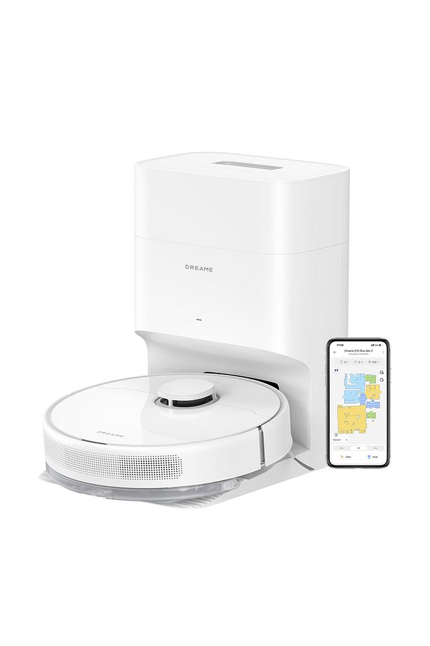 D10 Plus Gen 2 Robot Süpürge Beyaz - 1