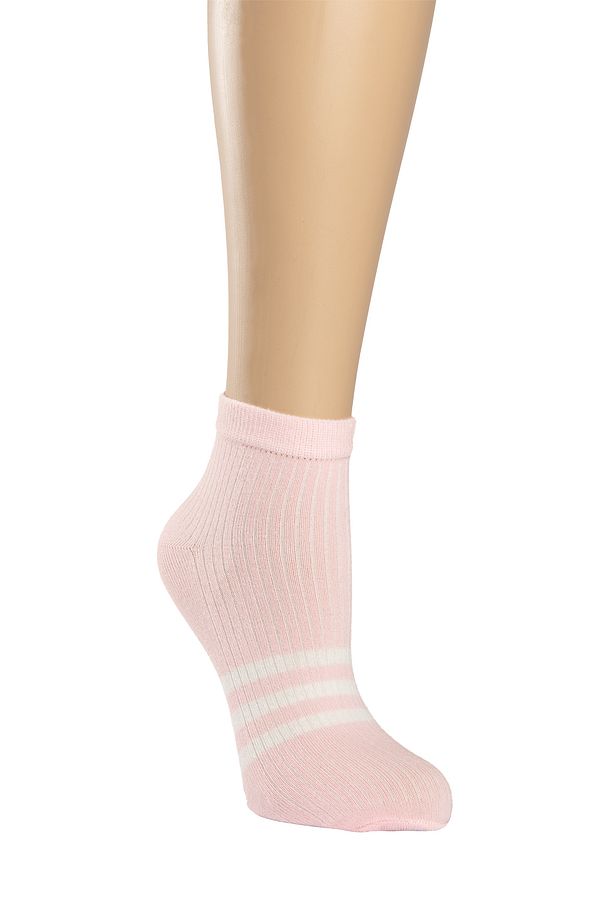 Stripe Midi Soket Çorap - 1