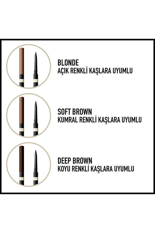 Kaş Kalemi - Brow Shaper Deep Brown 30 96145746 - 6