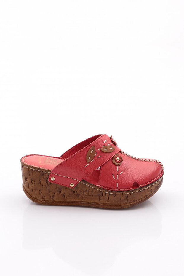 216-2064 Kadin Mega Kalin Taban Terlik - 1