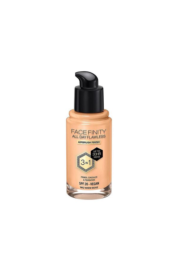 Fondöten - FaceFinity All Day Flawless Foundation 62 Warm Beige 3614227923409 - 5
