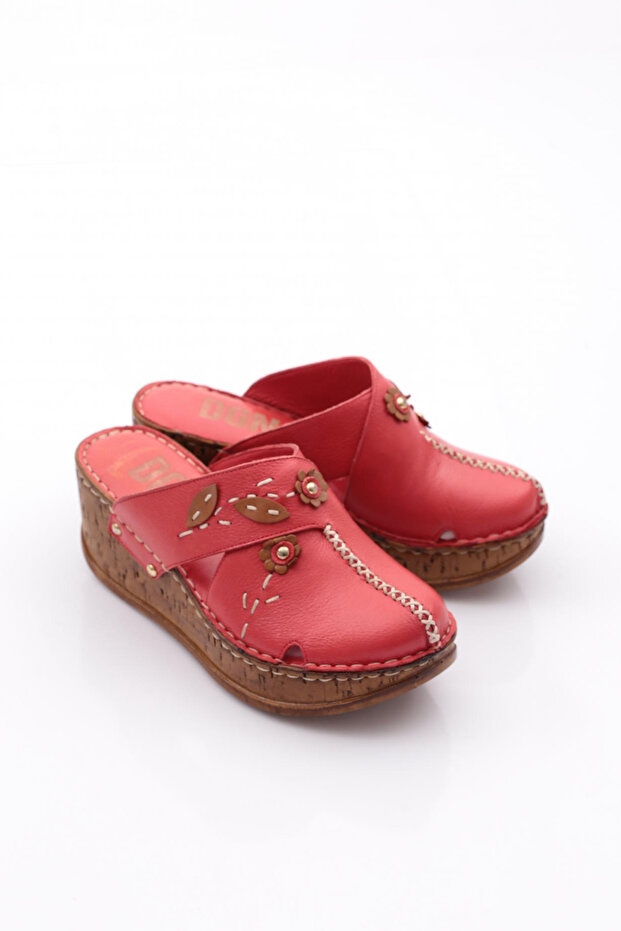 216-2064 Kadin Mega Kalin Taban Terlik - 2