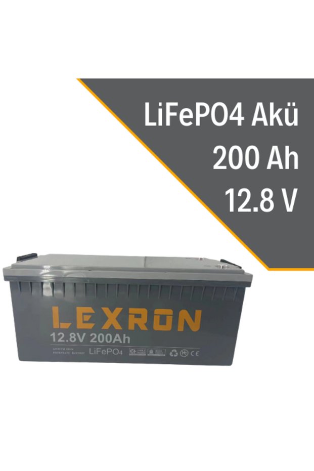 200ah 12.8v Lityum Akü