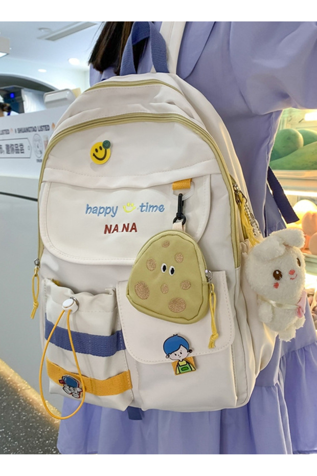 حقيبة ظهر كبيرة الحجم للطلاب - 3