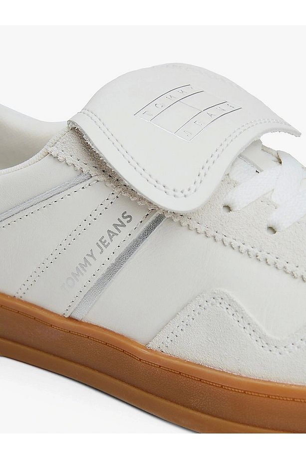 Kadın Süet Kumaş Rahat Taban Marka Logolu Bağcıklı Gri Sneaker EN0EN02715-0I0 - 6