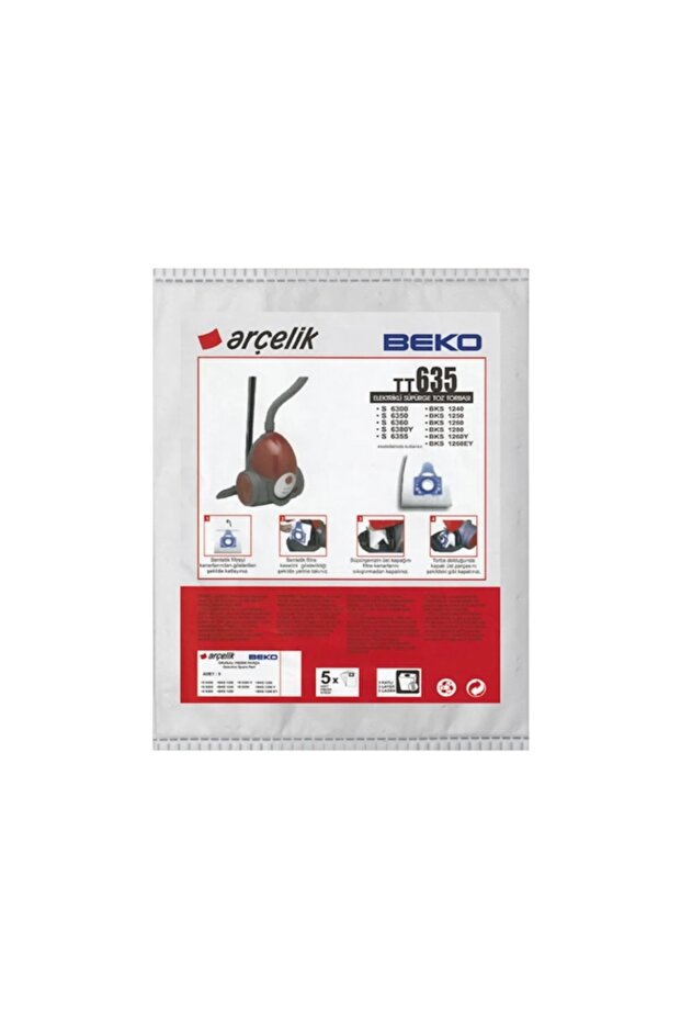 ARÇELİK  TT635 TOZ TORBASI - 1