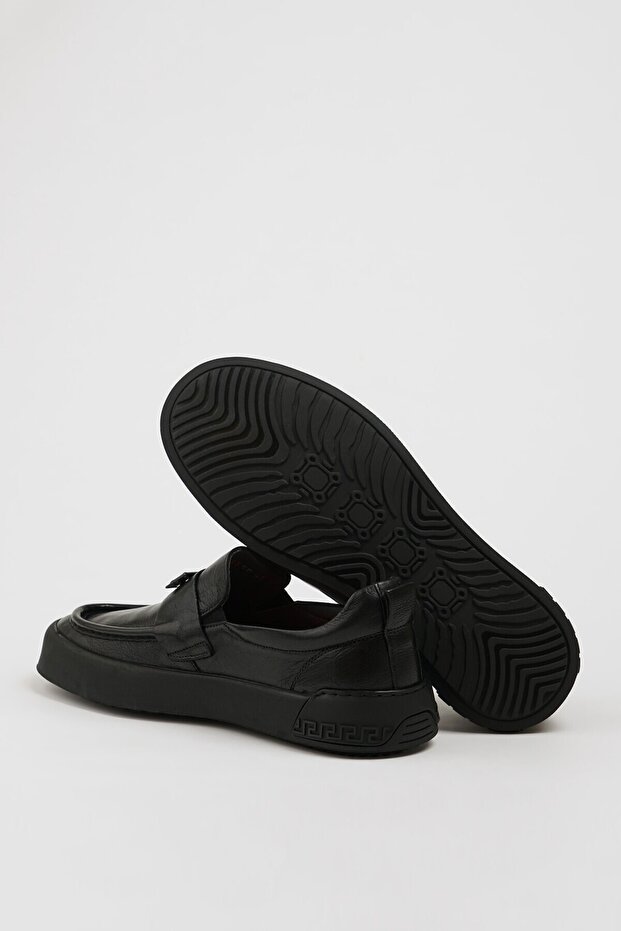 Beta Model Natural Deri İthal Taban Casual Ayakkabı - 5