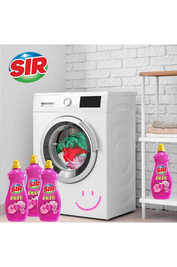 Konsantre Çamaşır Yumuşatıcısı Gül & Şakayık 1440 ml 60 Yıkama 2 Adet - 4