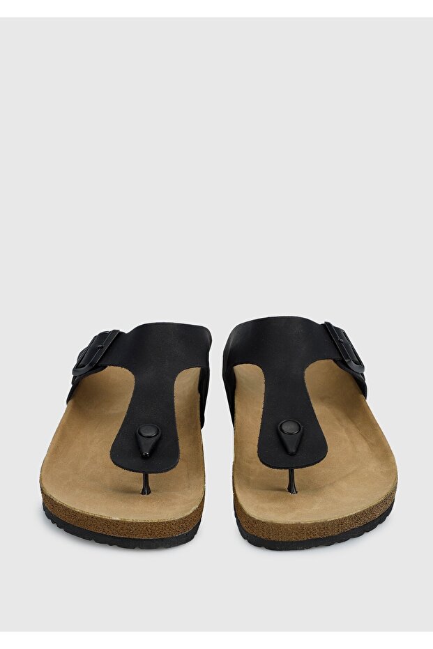 Ανδρικές μαύρες παντόφλες - 3