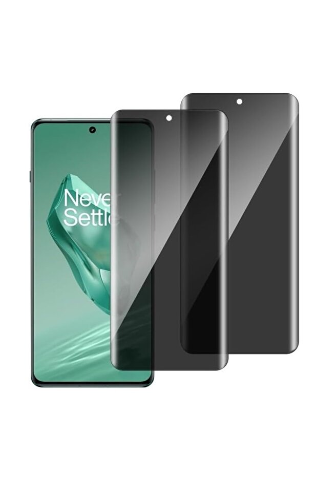 واقي شاشة OnePlus 12 Matte Ghost رقيق من الجيلاتين - جزء الكاميرا مفتوح