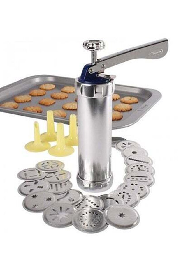 مجموعة صانعة البسكويت لصنع البسكويت وتزيينه بنفسك - 3