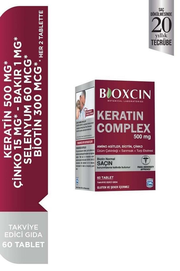 Keratin Complex 500 Mg 60 Tablet+Forte Şampuan 3X300ML+Forte Serum 1X50 ml +100ML YÜZ TEMİZLEME JELİ - 2