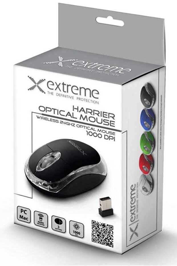 Mouse ESPERANZA Extreme, Wireless (Negru) - 2