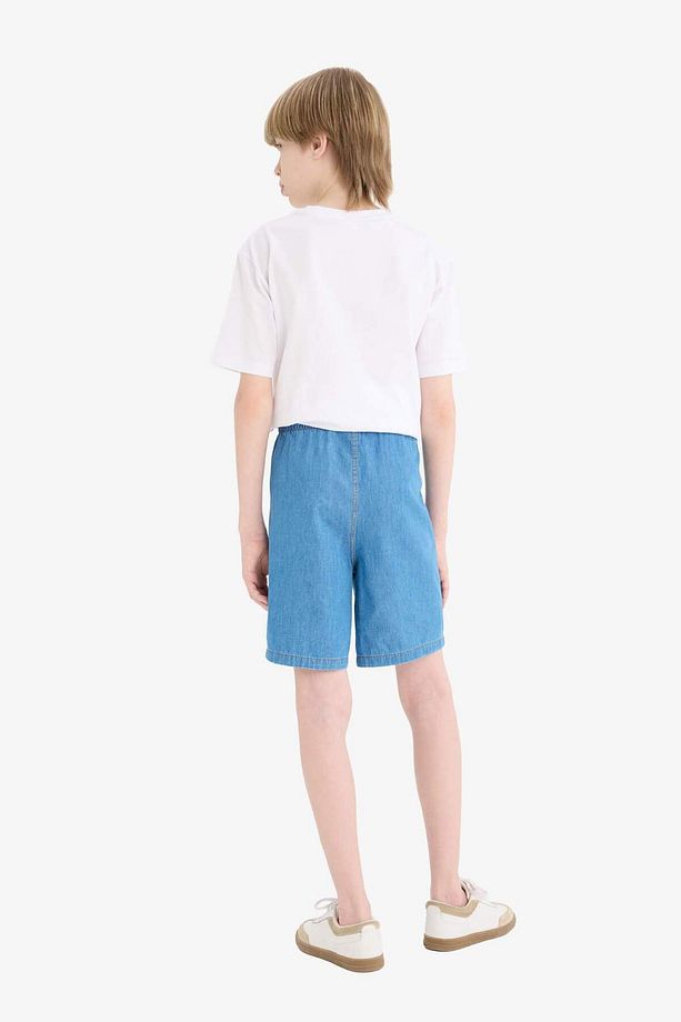 Erkek Çocuk Jean Şort D8575A825SM - 5