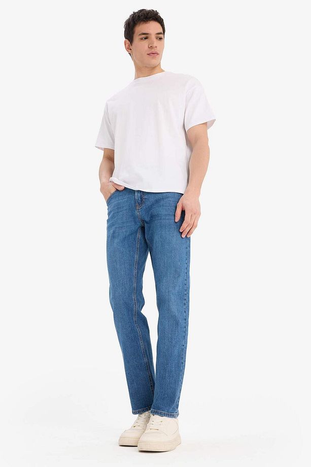 Sergio Regular Fit Normal Bel Boru Paça Jean Pantolon A6948AX25SP - 3