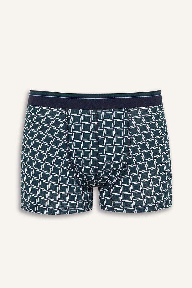Regular Fit Baskılı 3'lü Boxer D9879ax25sp - 2
