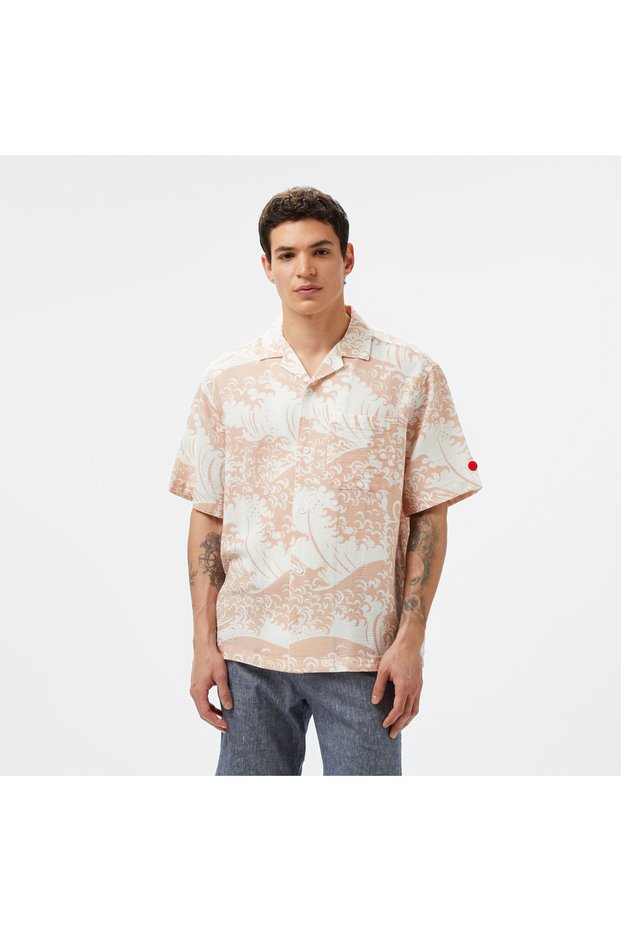 United4 Comfort Men's White/Pink Shirt