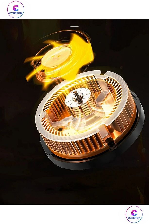 Mıknatıslı Manyetik Cep Telefon Sessiz Soğutma Fanı Radyatör Soğutucu Android Pubg Gaming Soğutucu - 4