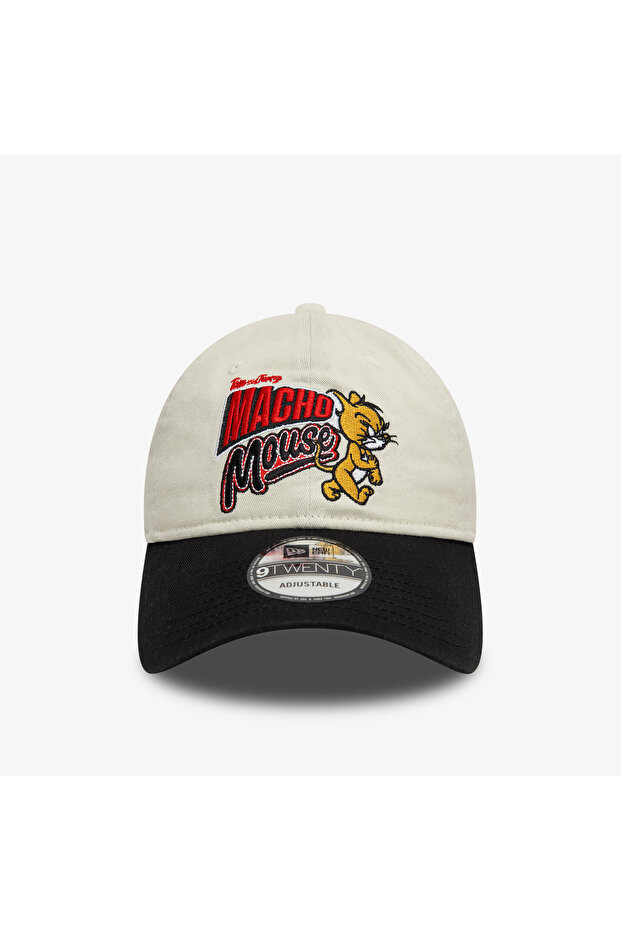 Tom and Jerry Macho Mouse 9Twenty Unisex Krem Şapka - 2