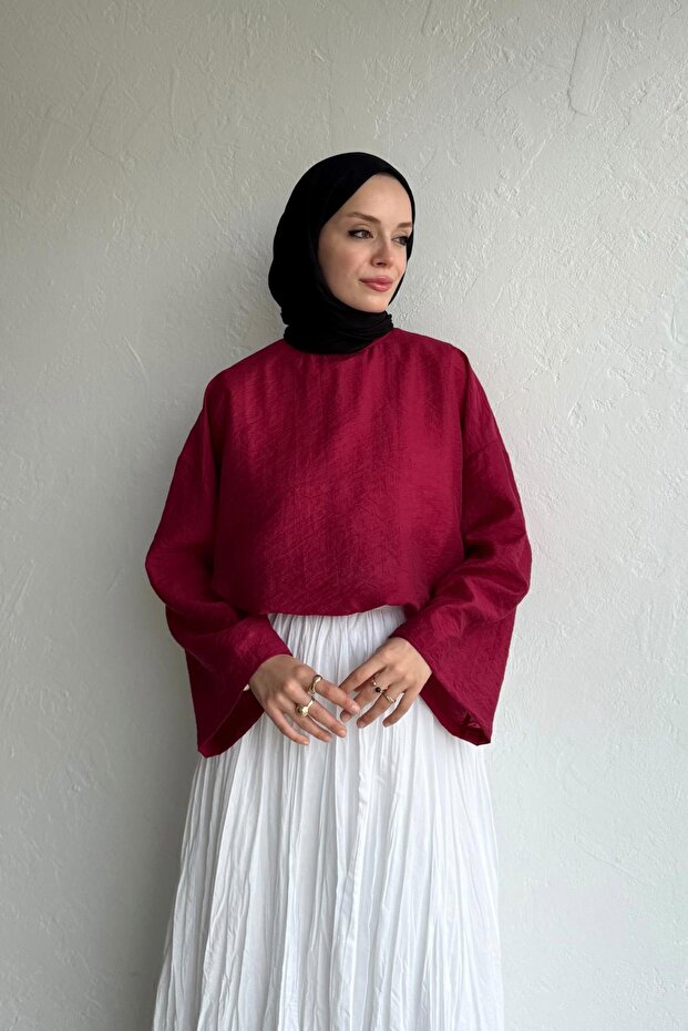 Sora Bluz Vişne - 1