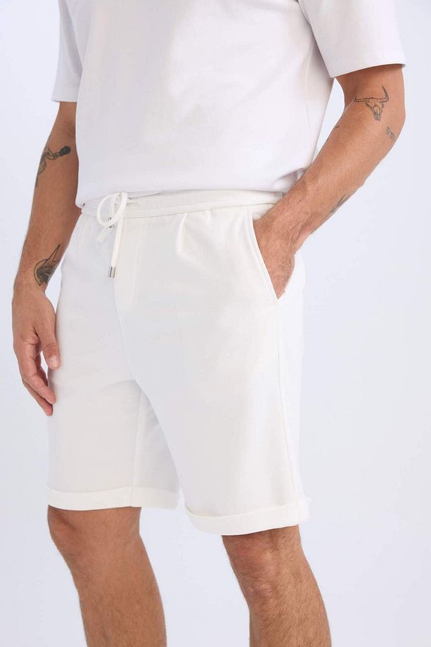 Beli Bağcıklı Yazlık Pike Bermuda Şort A7341ax25sp - 6