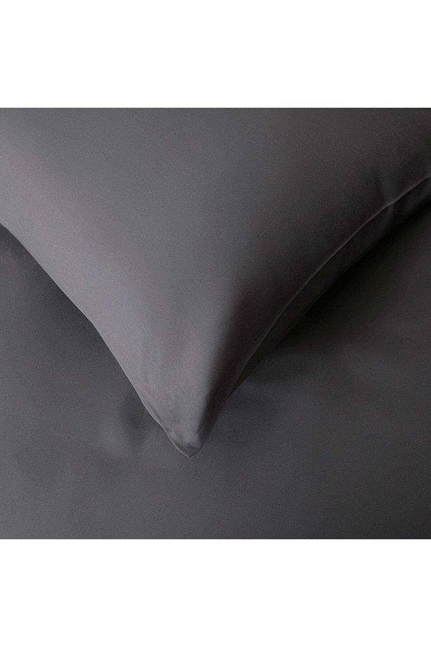 Alana Nevresim Seti Tek Kişilik 160x220 Cm Antrasit - 3