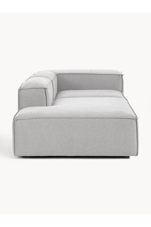 Most Mollis Pro 2 Modül Sol Kanepe 32 Gri Keten Yumuşak Sünger(Evinize Teslim) - 4