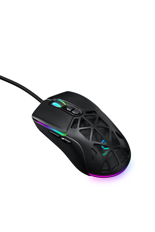 Rgb 7 Tuşlu 12.800dpi Makrolu Yazılım App Destekli Değiştirilebilir Başlıklı Gaming Oyuncu Mouse - 4