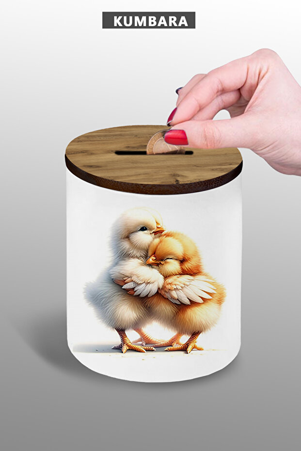 Cute Elephant Patternless Kumerba Small Size 9cm Ceramic Bird - 1