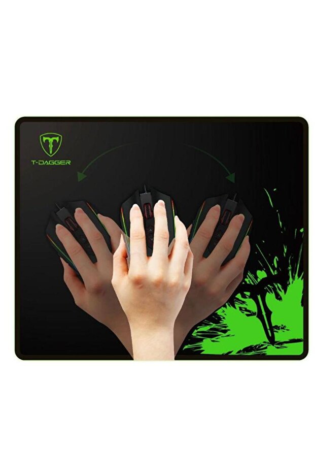 Mousepad T-DAGGER Lava, M (Negru) - 2