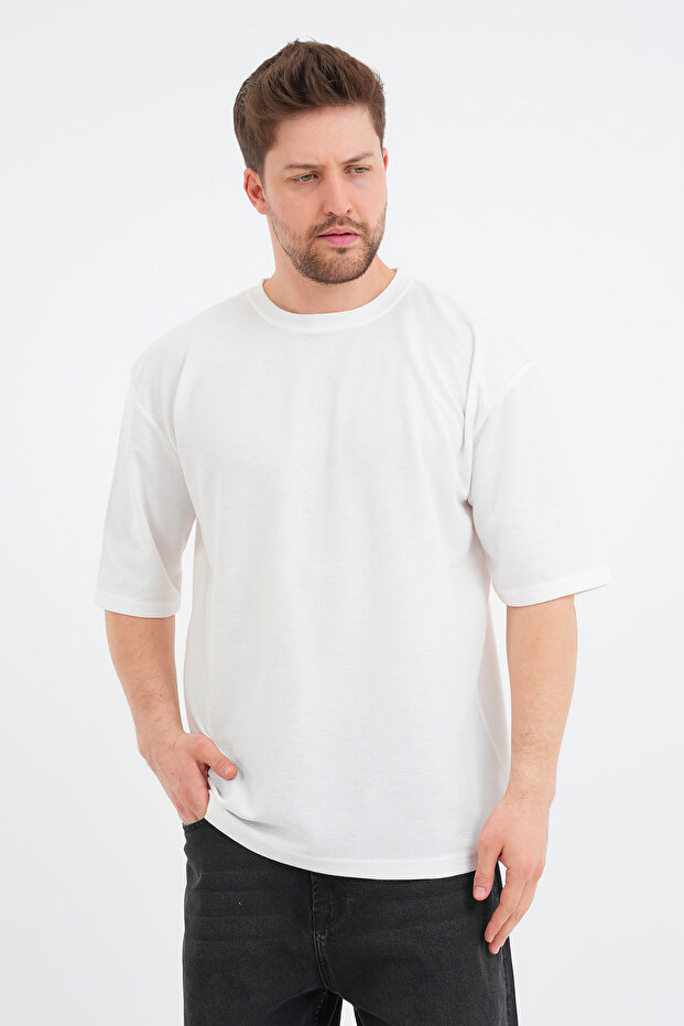 Sway Erkek Oversize Tişört - 1