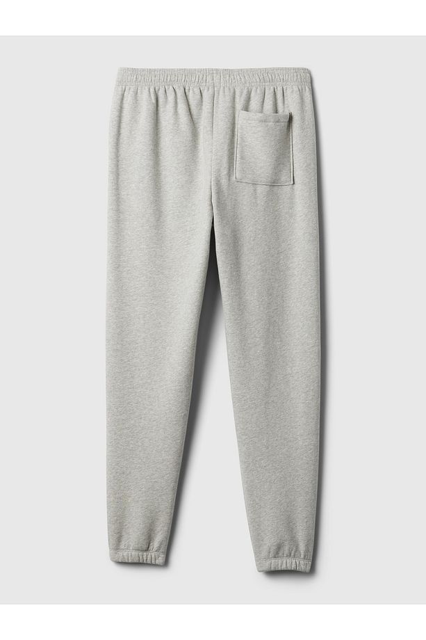 Erkek Gri VintageSoft Fleece Jogger Eşofman Altı - 4