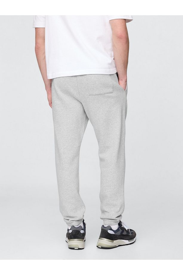 Erkek Gri VintageSoft Fleece Jogger Eşofman Altı - 7