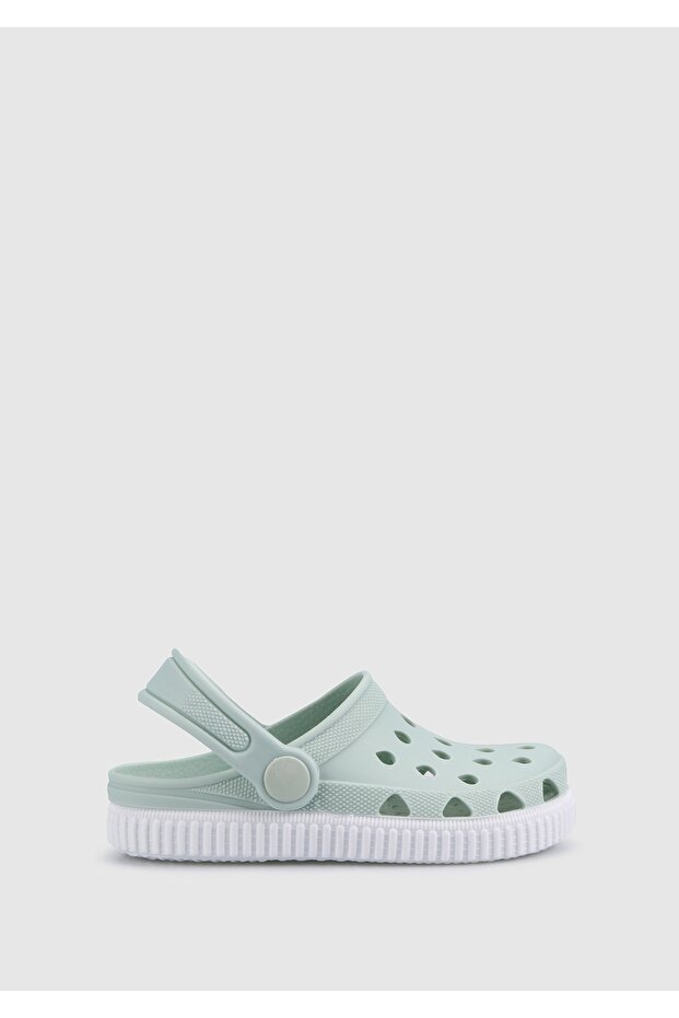صندل مسطح للأولاد بلون النعناع - 1