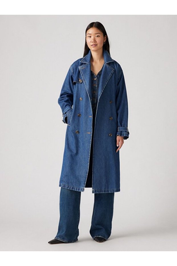 Spade Denim Trençkot