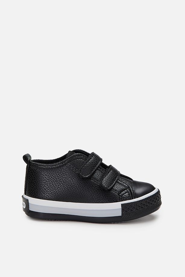 Armin Basic Unisex Bebek Siyah Spor Ayakkabı - 1