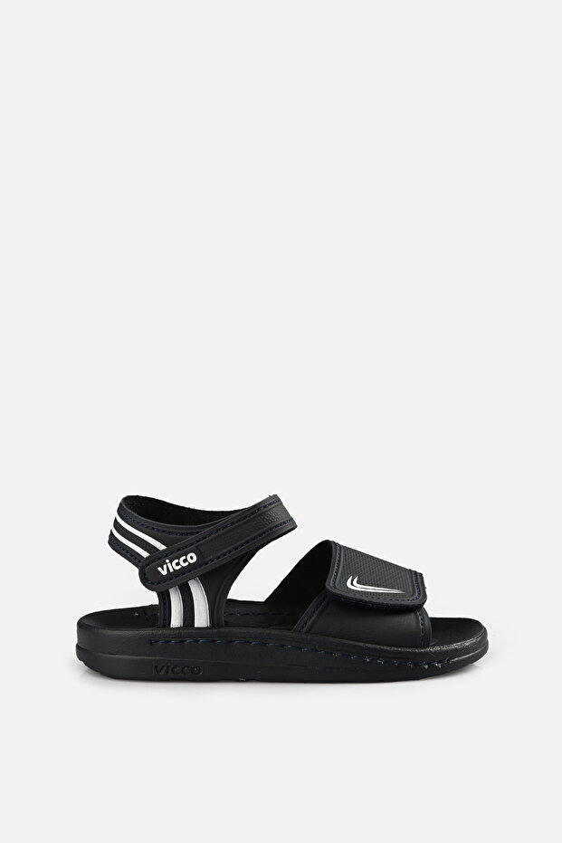 Dory Basic Men's Preschool Navy Blue Sandals - 1