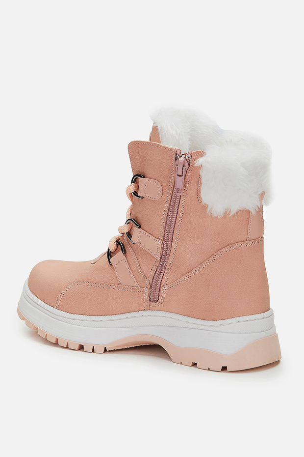 Alexis Kürklü Kız Okul Öncesi Pudra Bot - 2