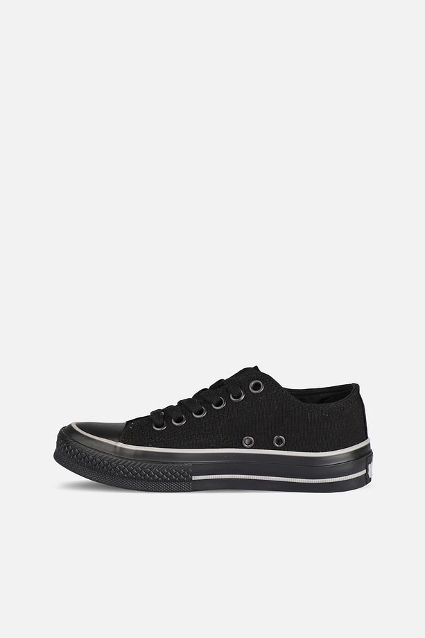 Idol Basic Unisex Genç Siyah/siyah Sneaker - 2