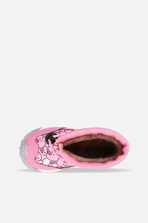 Melon Kürklü Kız Okul Öncesi Pembe Bot - 3