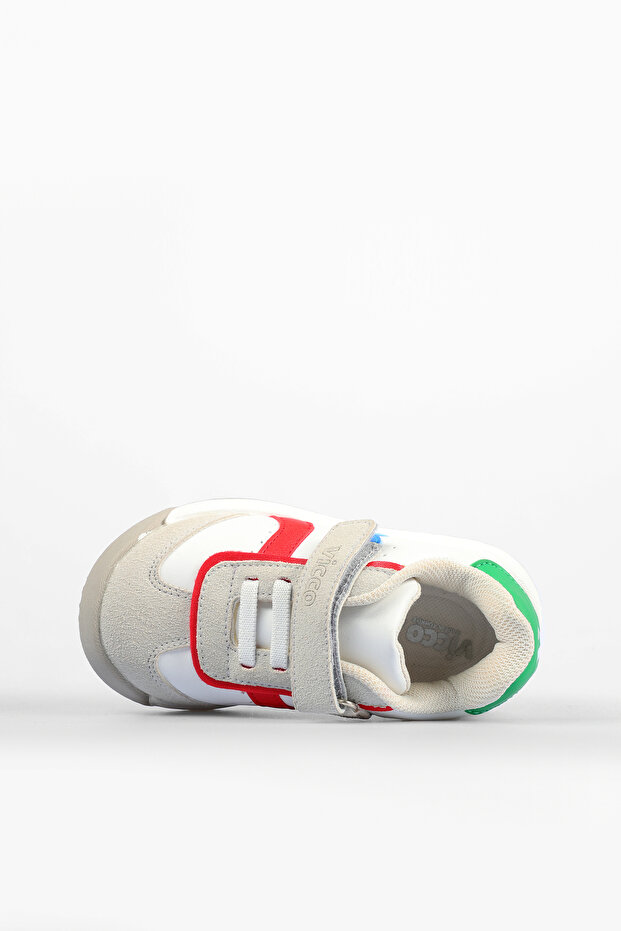 Kiev Basic Unisex Bebek Beyaz Sneaker - 3