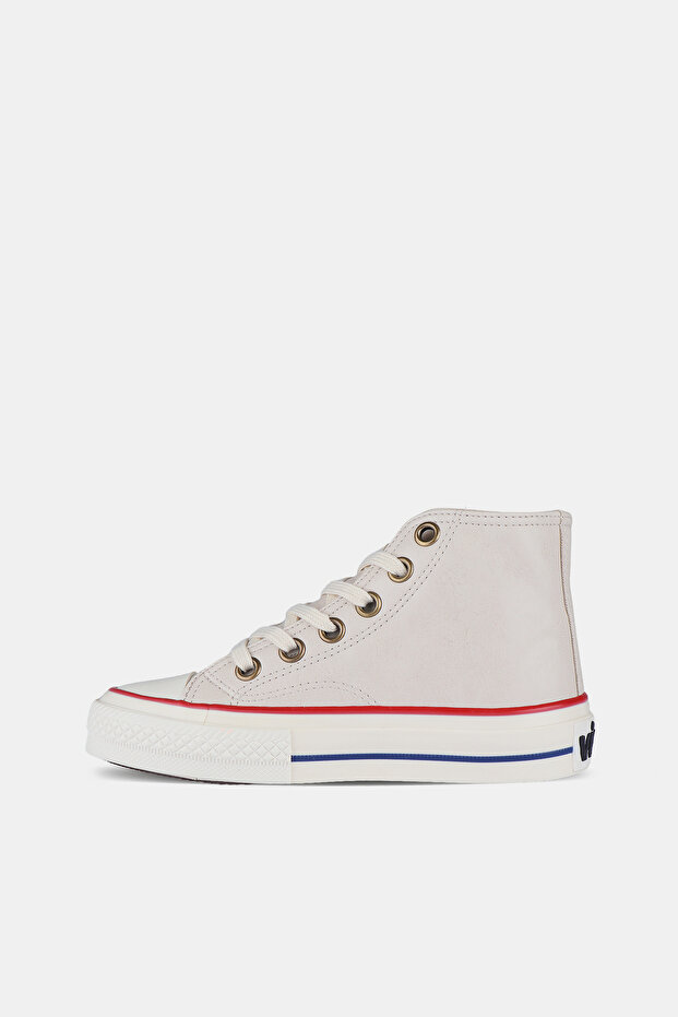 Monno Basic Unisex Çocuk Bej Sneaker - 2