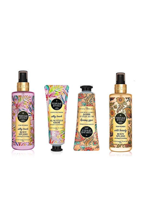 Sılky Touch - Wıld Beauty Body Splash Hand Creams