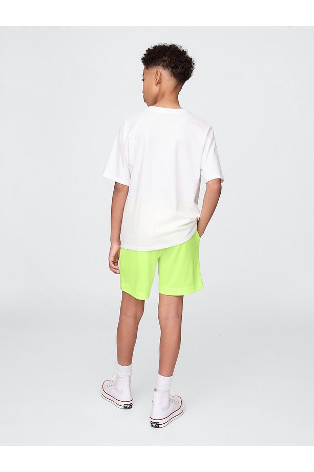 Erkek Çocuk Sarı GapFit Pull-On Şort - 4