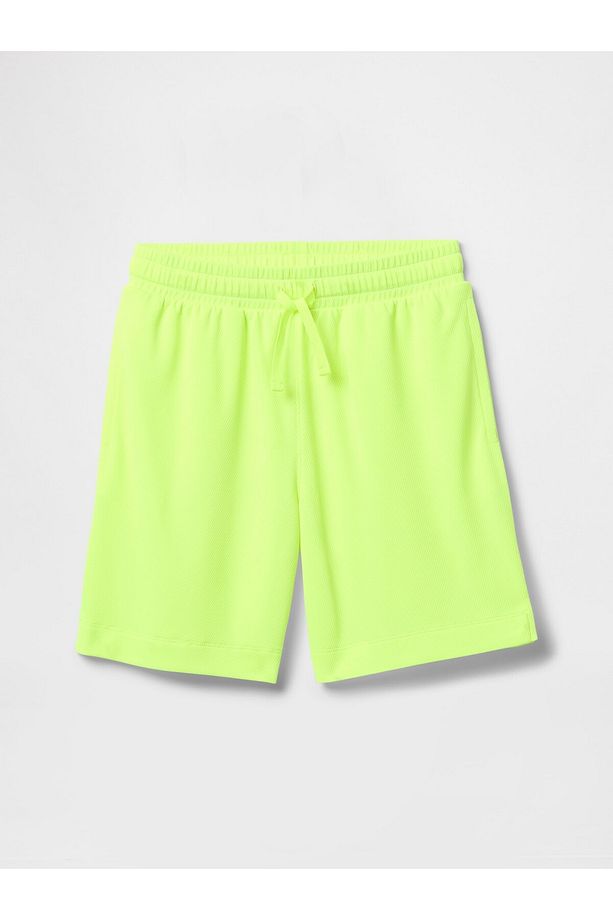 Erkek Çocuk Sarı GapFit Pull-On Şort - 5