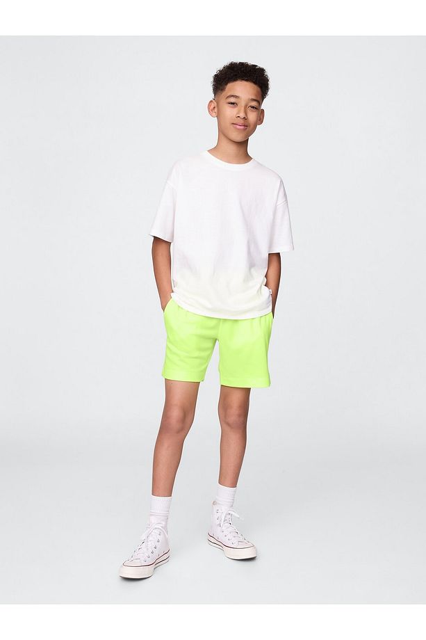 Erkek Çocuk Sarı GapFit Pull-On Şort - 1