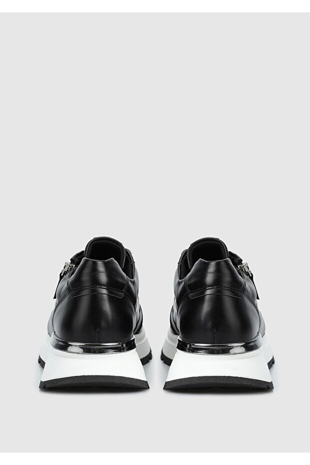 Siyah Kadın Sneaker - 4
